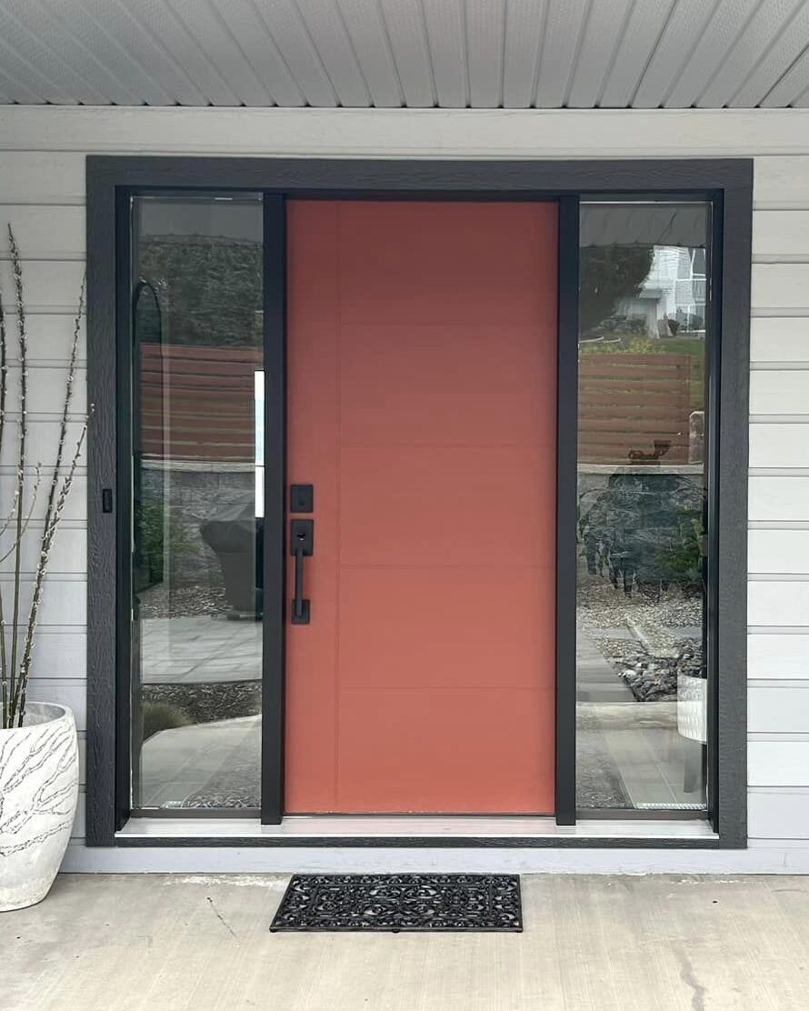 Adera Supply and Installation of Beautiful Front Entry Door.
